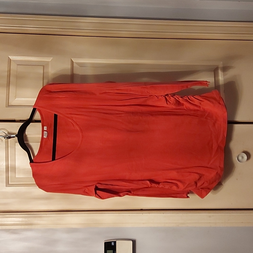Coral pink,  Maternity tunic, Gap Xl, NWOT